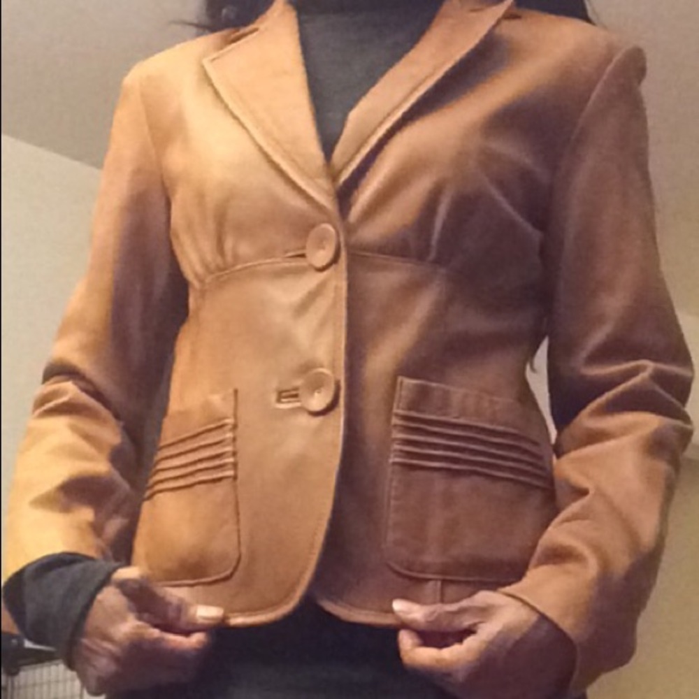 Cognac Color Soft Leather - image 1